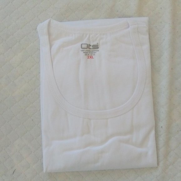 100% Egyptian cotton Mens undershirt set of 3 - Picture 5 of 5